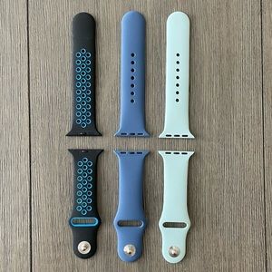 IWatch Bands. 40/38mm S/M (3 bands)
